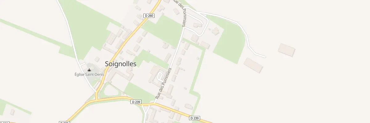 Plan du 5044 Le Bourg à Soignolles