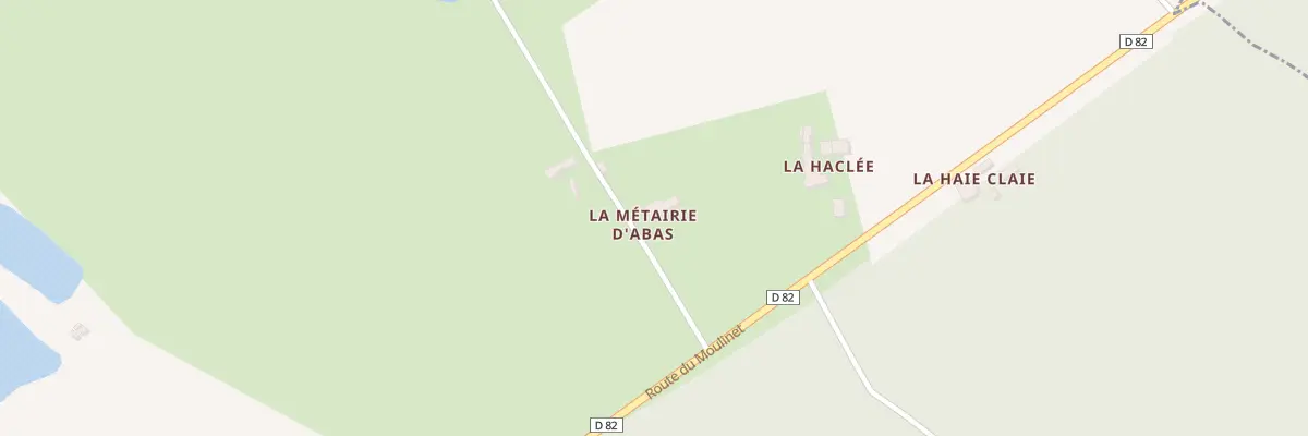 Plan du 1 Che de la Fresnaie à Jarzé Villages