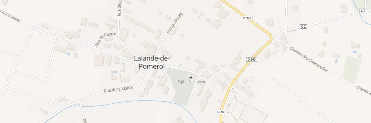 Plan du 131 La Lande à Lalande-de-Pomerol