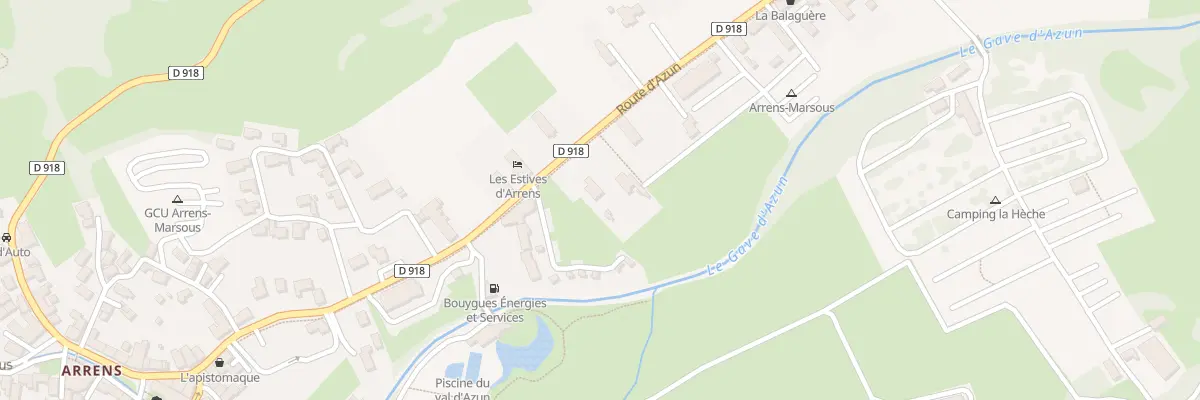 Plan du 30 Rte d’Azun à Arrens-Marsous
