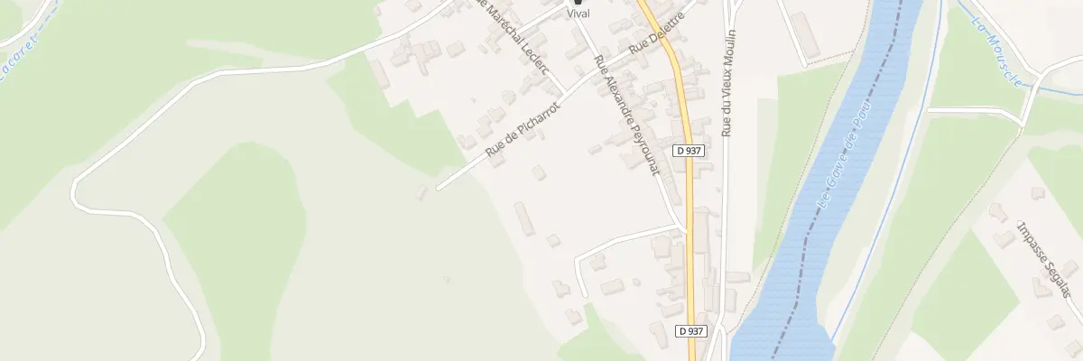 Plan du 9B Rue Delettre à Lestelle-Bétharram