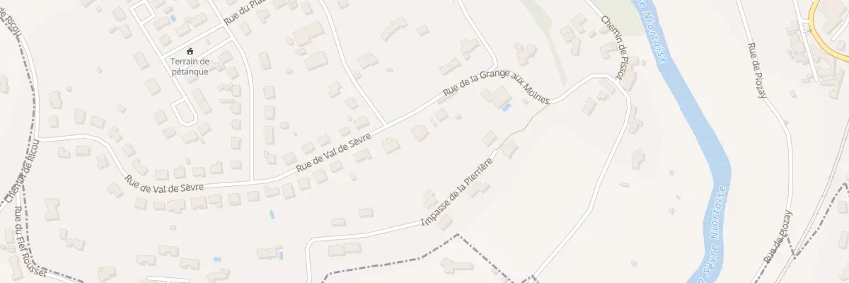Plan du 54 Rue de la Grange aux Moines à Saint-Maixent-l’École