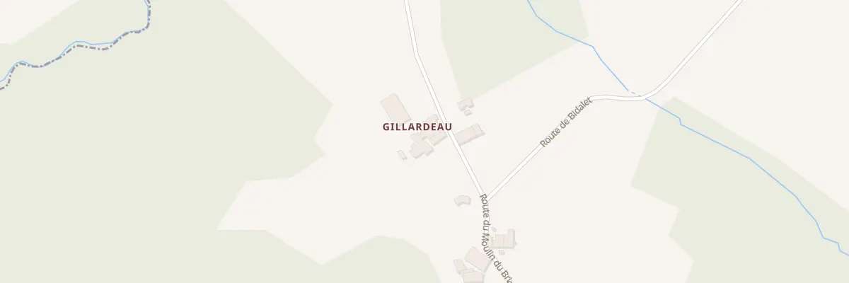 Plan du 8 Gillardeau Ouest à Saint-André-du-Bois