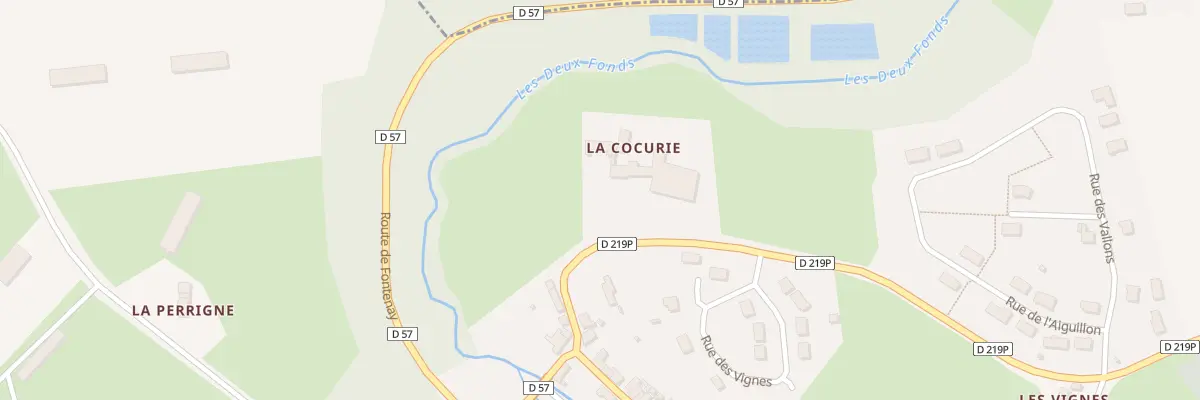 Plan du 1 La Cour Notre Dame à Avoise