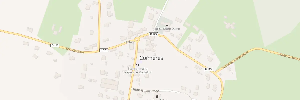 Plan du 3 Pl Jean-Jacques Lafon à Coimères