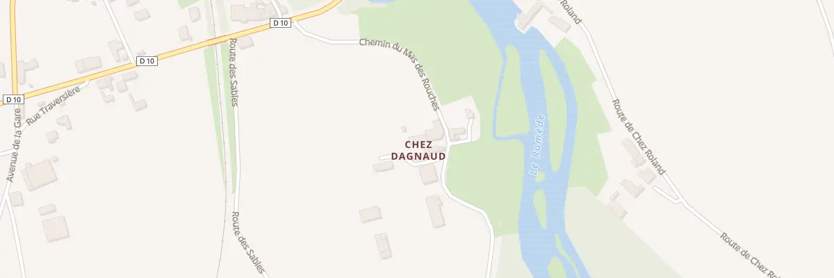 Plan du 12 Che du Mas des Rouches à Bourg-Charente