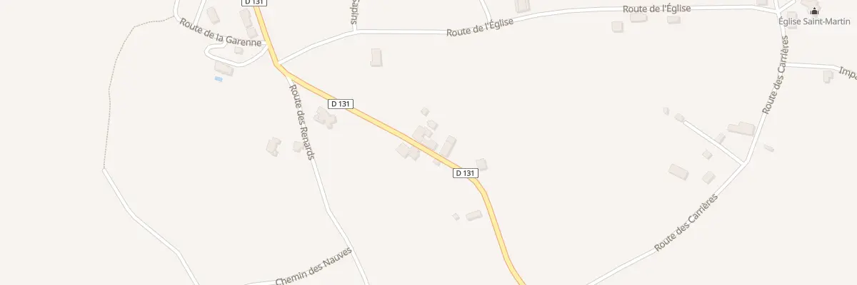 Plan du 41 Rte d’Oriolles à Touvérac