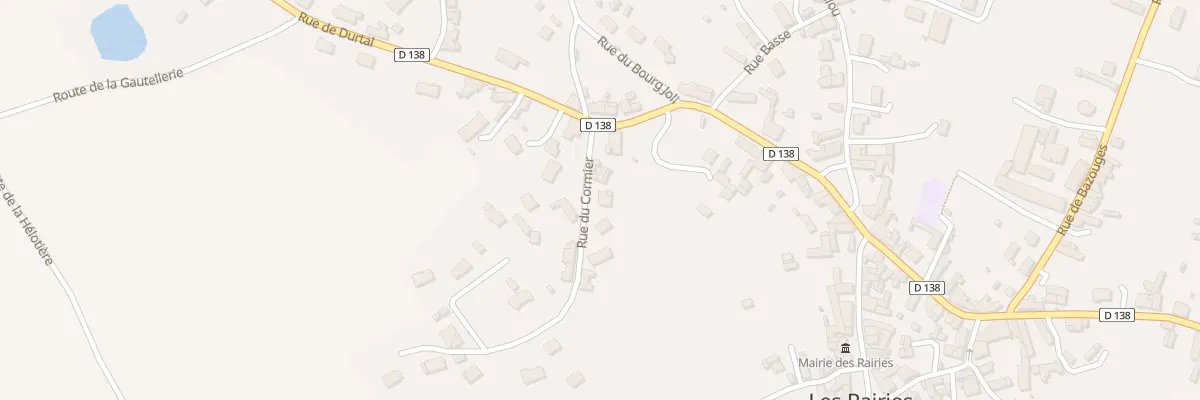 Plan du 1B Rue du Cormier aux Rairies