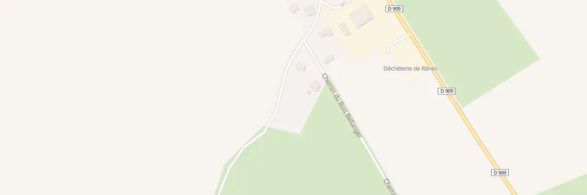 Plan du 447 L’Epinay à Rânes