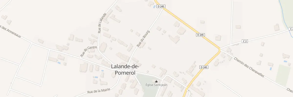 Plan du 4 Rue du Bourg à Lalande-de-Pomerol