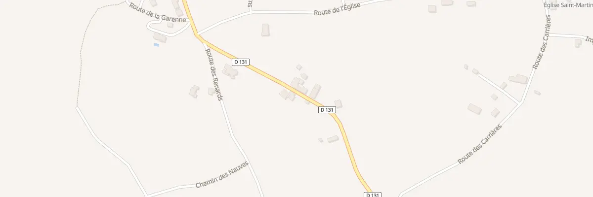 Plan du 30 Rte d’Oriolles à Touvérac