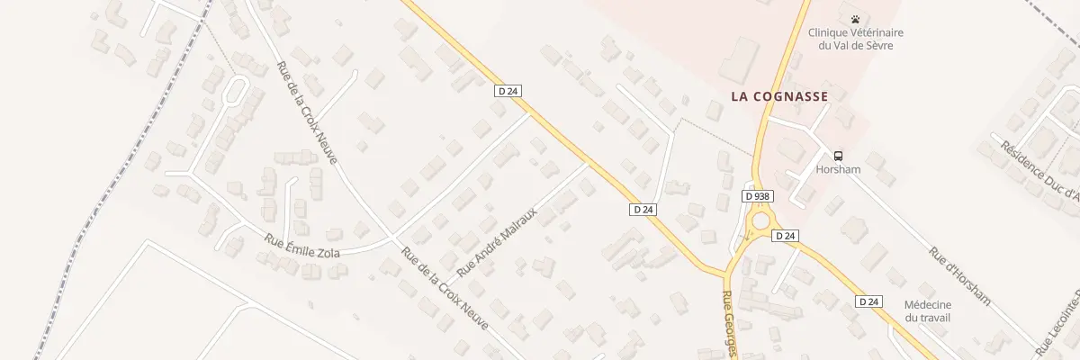 Plan du 2 Rue André Malraux à Saint-Maixent-l’École