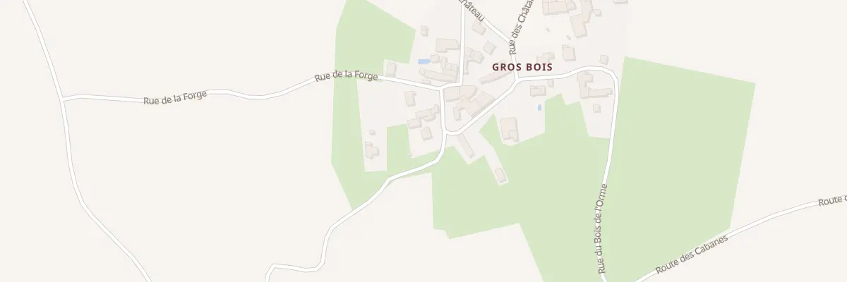 Plan du 6 Rue du Puits Gros Bois à Prailles-La Couarde