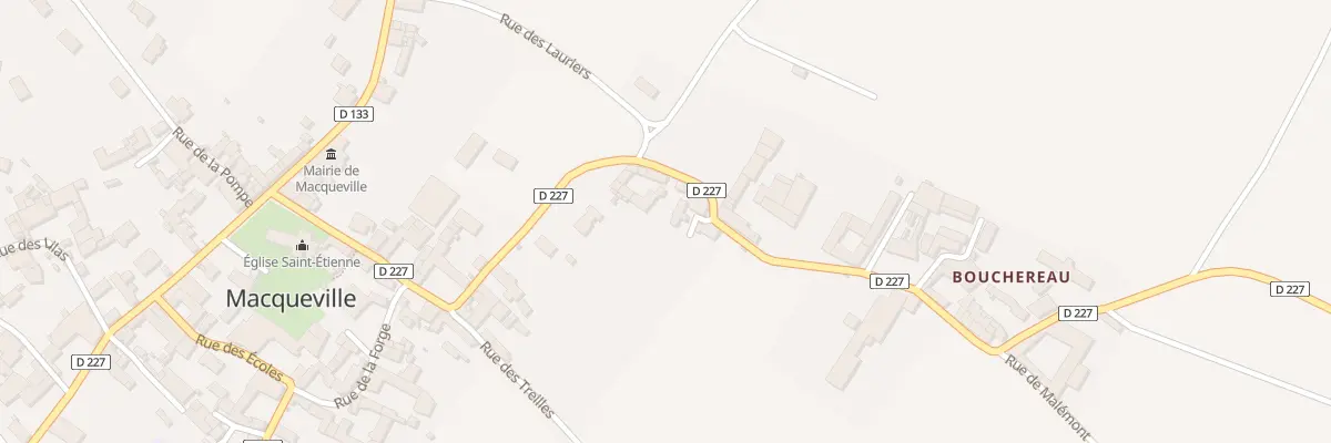 Plan du 4 Imp des Cerisiers à Macqueville