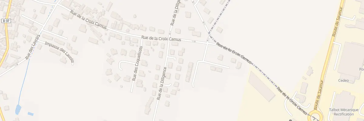 Plan du 17 Rue de la Diligence à Sainte-Verge