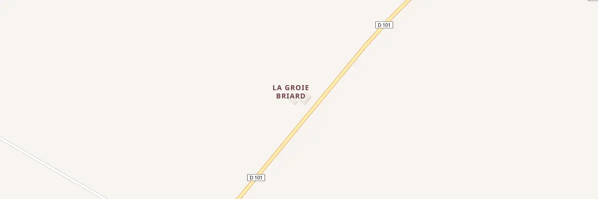 Plan du 5101 La Groie Briard à Fontenay-sur-Vègre