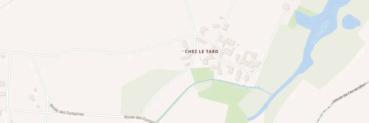 Plan du 4 Rte des Sables à Bourg-Charente