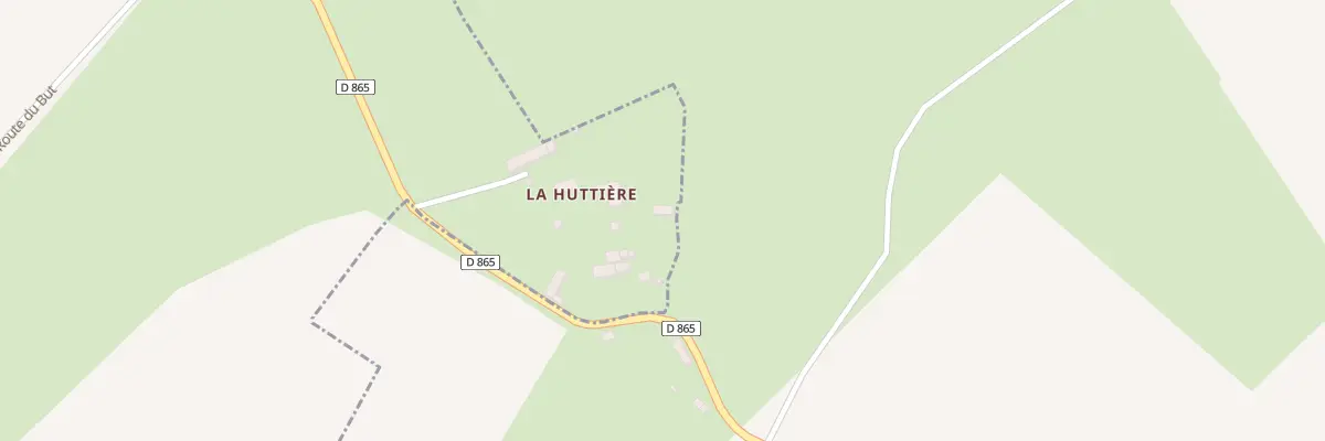 Plan du 58 La Huttiere à Saint-Brice-sous-Rânes