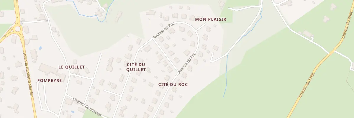 Plan du 2 Av du Quillet à Bazas