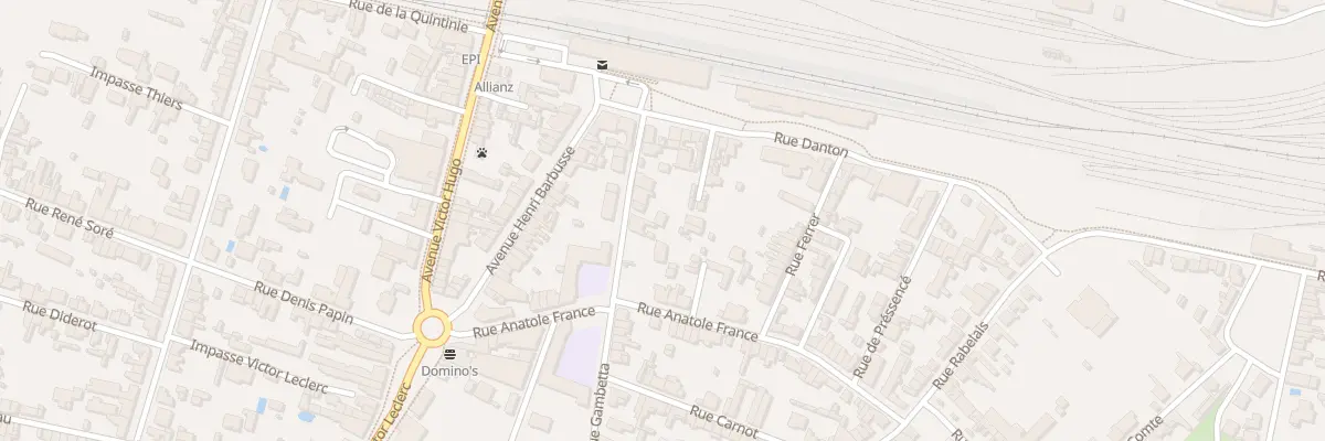 Plan du 82 Rue Gambetta à Thouars