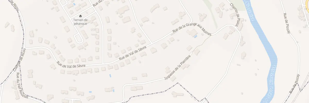 Plan du 52 Rue de la Grange aux Moines à Saint-Maixent-l’École