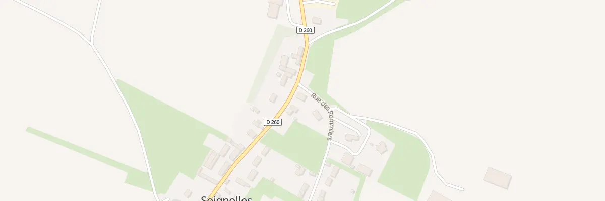 Plan du 5006 Le Bourg à Soignolles