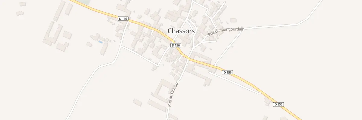 Plan du 2 Rue de Spicheren à Chassors