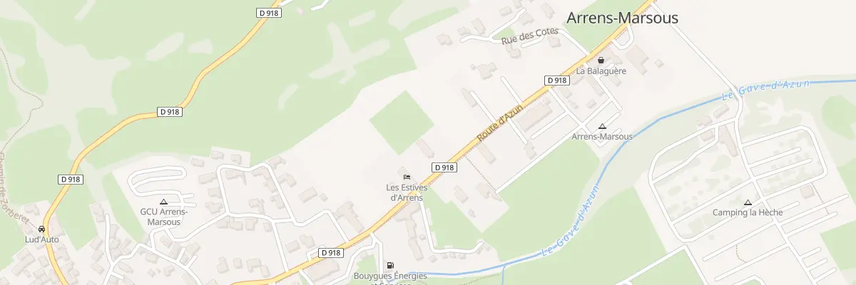 Plan du 47 Rte d’Azun à Arrens-Marsous