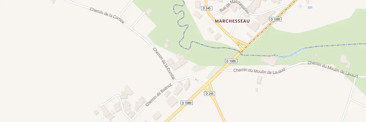 Plan du 1B Chem de la Combe à Pomerol