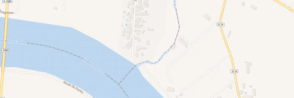 Plan du 53 Che de Carré à Libourne