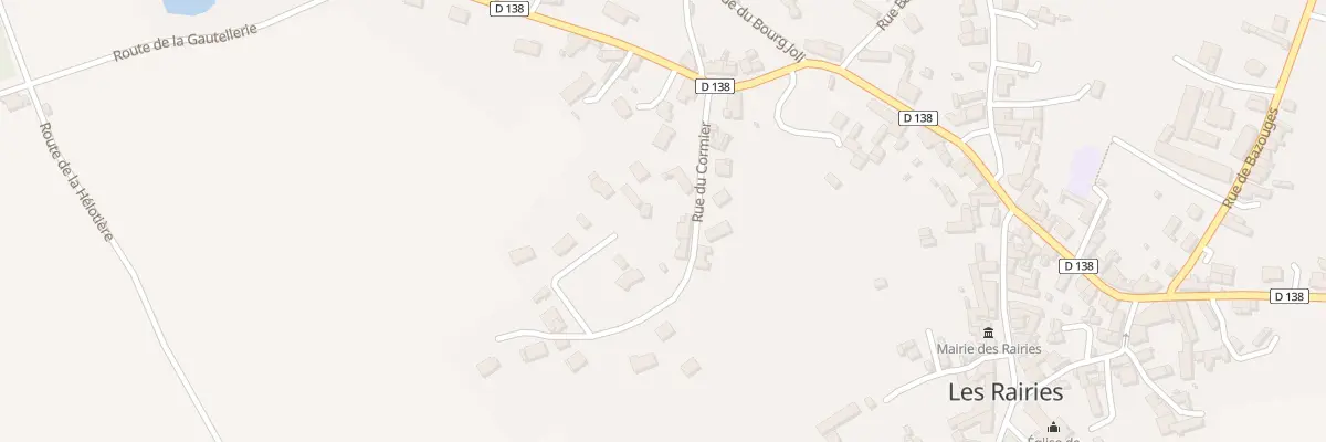 Plan du 10 Rue du Cormier aux Rairies