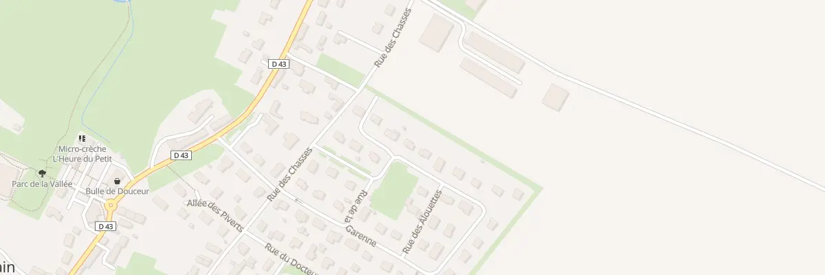 Plan du 42 Rue de la Garenne à Saint-Sylvain