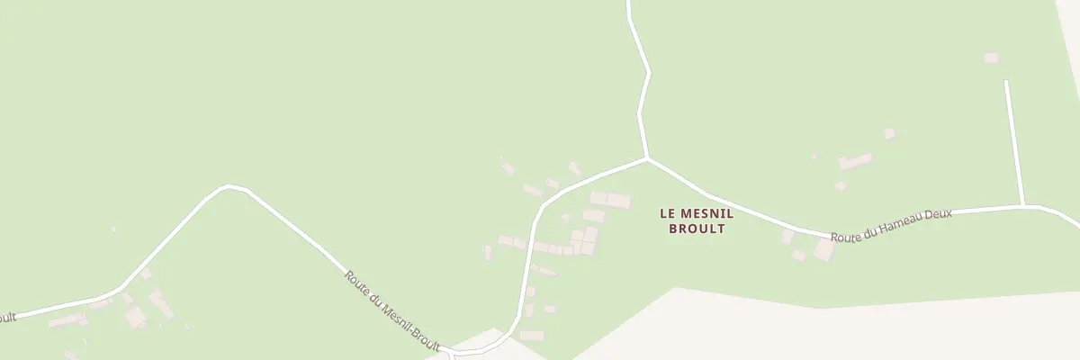 Plan du 793 Rte du Mesnil-Broult à Lougé-sur-Maire