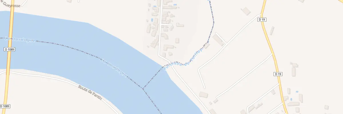 Plan du 9042 Che de Carré à Libourne