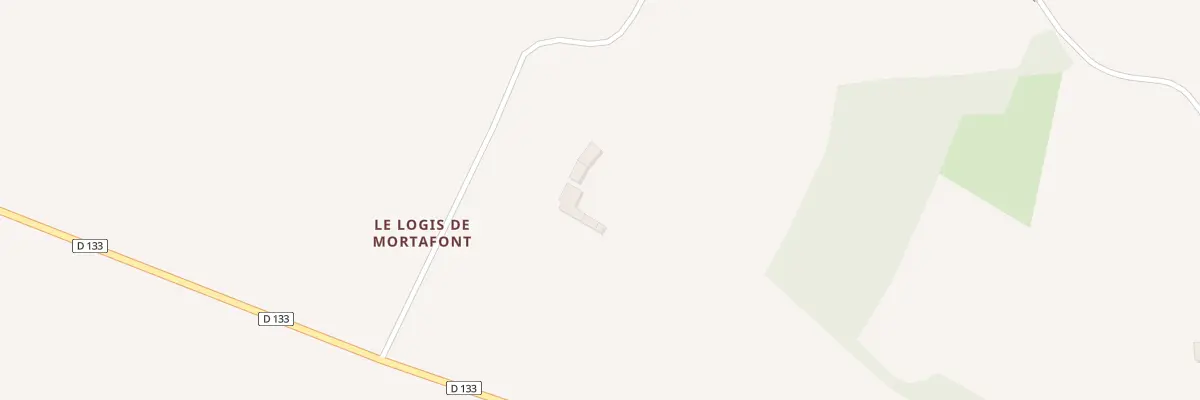 Plan du 5257 Le Logis de Mortafont à Néré