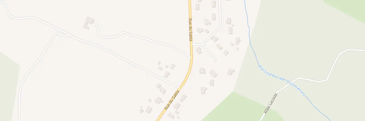 Plan du 772 Rue du Sabla à Coimères