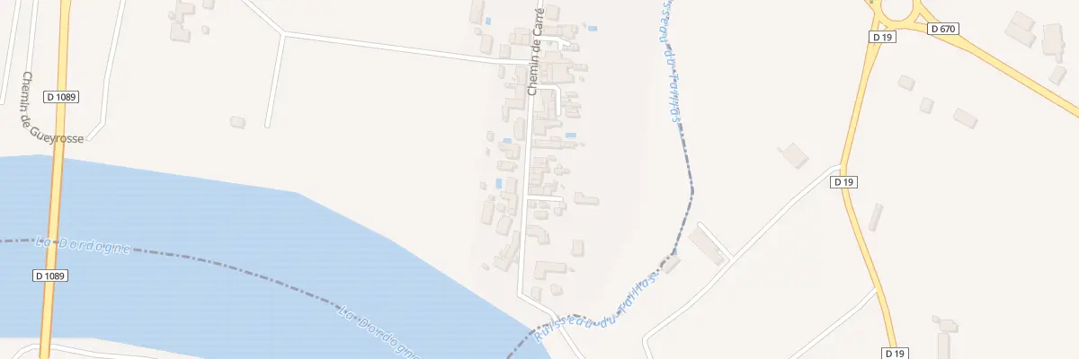 Plan du 39 Che de Carré à Libourne