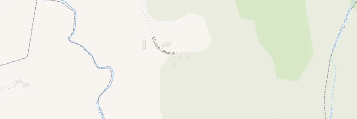 Plan du 6 Che de Labugue à Burosse-Mendousse