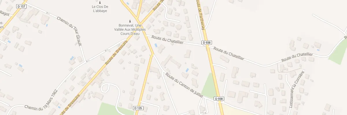 Plan du 3 Rte du Canton de Juillet à Saint-Jean-de-Thouars
