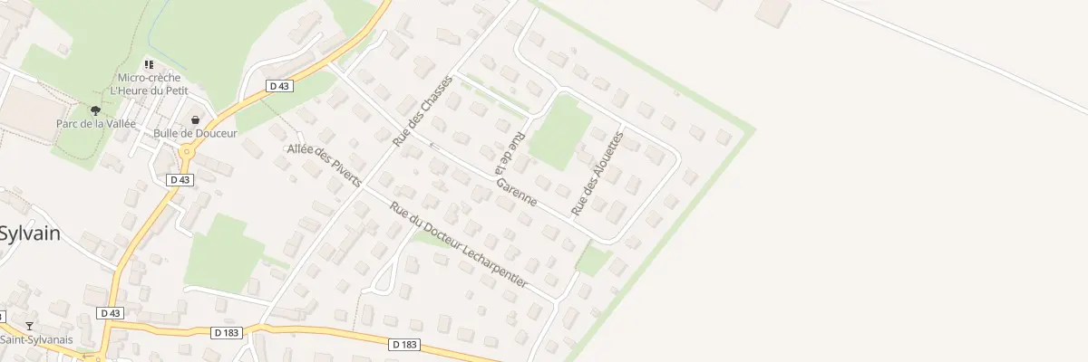 Plan du 5 Rue de la Garenne à Saint-Sylvain