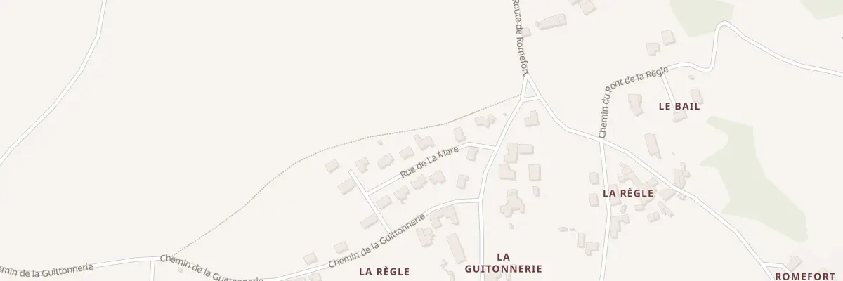 Plan du 6 Rue de la Mare à Romans