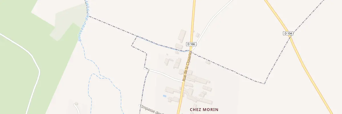 Plan du 4 Imp des Ouches à Juillé