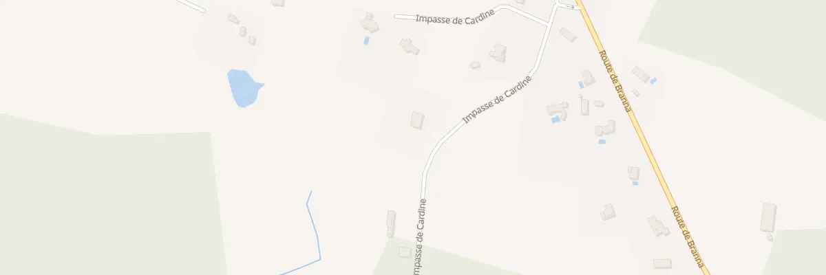 Plan du 230 Imp de Cardine à Cudos