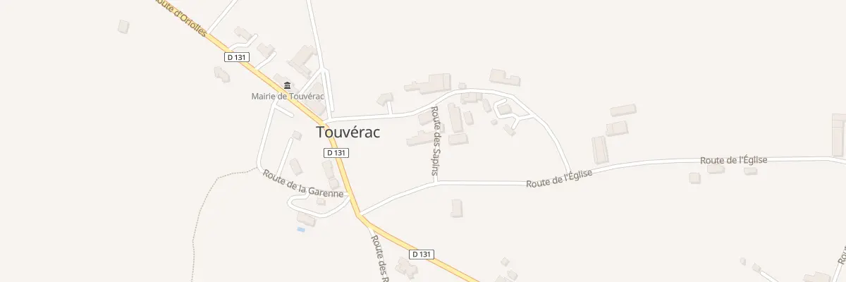 Plan du 2 Rte des Sapins à Touvérac