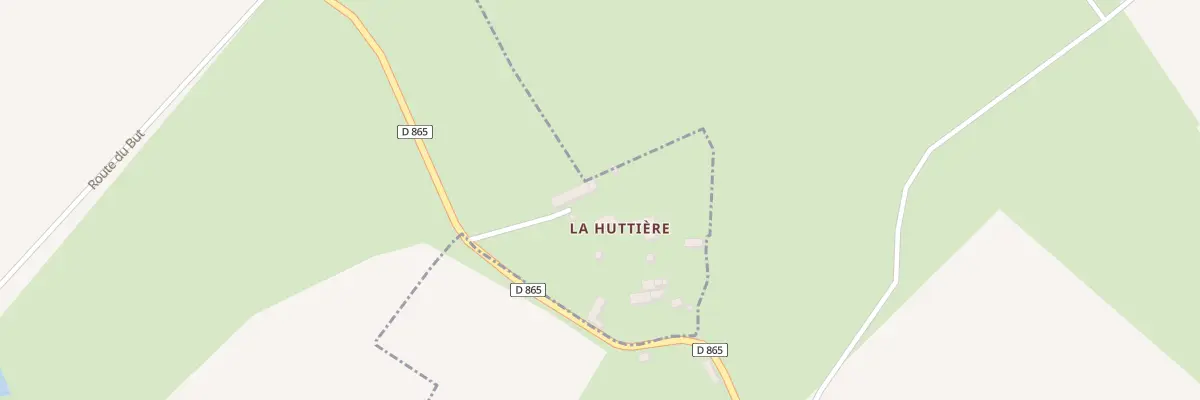 Plan du 60 La Huttiere à Lougé-sur-Maire