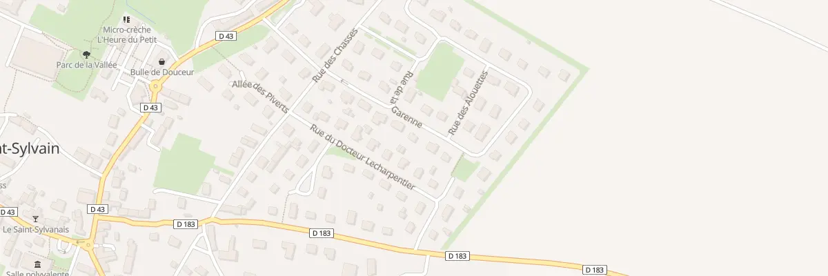Plan du 14 Rue de la Garenne à Saint-Sylvain