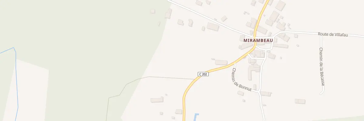 Plan du 5462 Le Petit Mirambeau à Cercoux