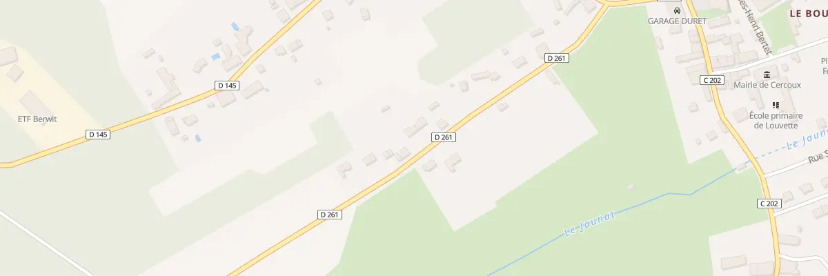 Plan du 5079 La Métairie à Cercoux