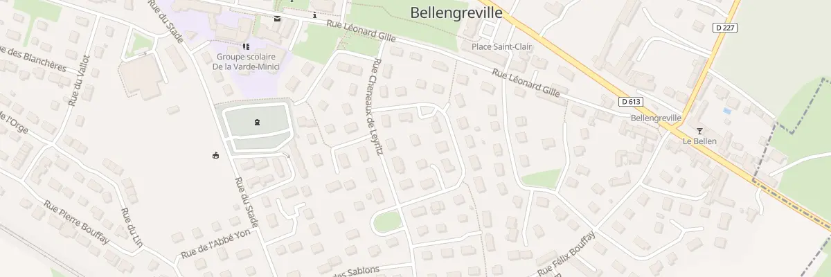 Plan du 4 Rue du Val-ès-Dunes à Bellengreville
