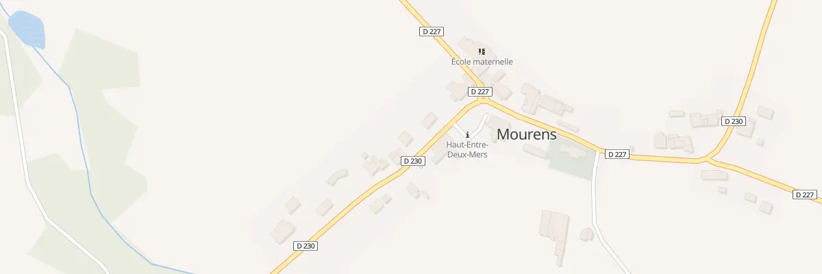Plan du 26 Le Bourg à Mourens